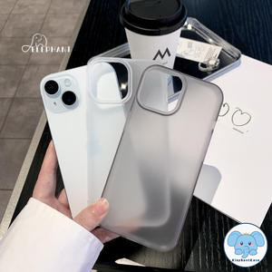 เคสทรายขัดรูใหญ่ หรูหรา สไตล์ฮิต เข้ากันได้กับ IPhone 17 13 air 11 14 12 16 15 Pro Max XR XS X Max 6 6s 7 8 16 15 Plus