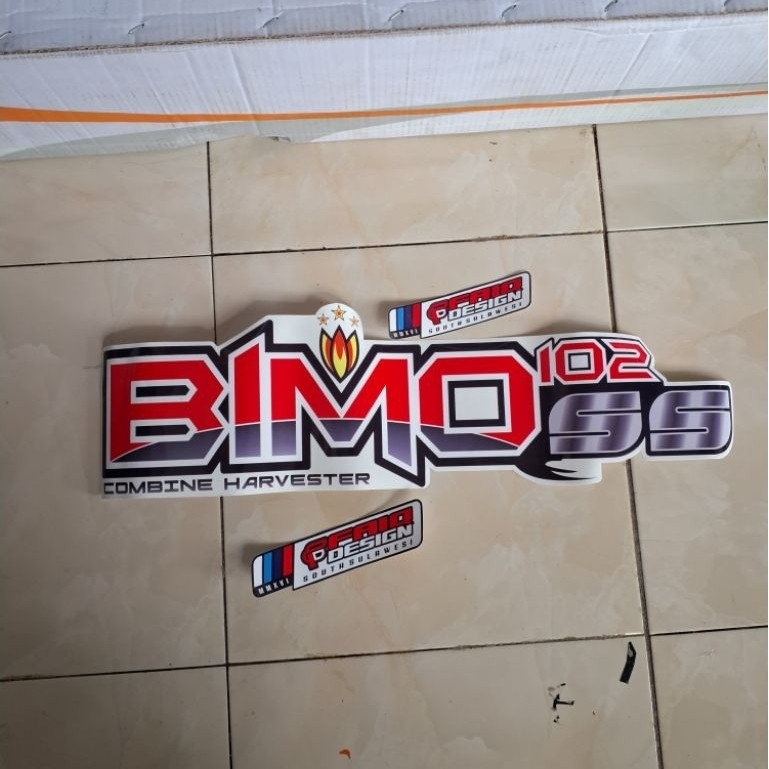 BIMO 102 SS BAKET STICKERS SINGLE AS SHOWN IN THE PHOTO 102SS