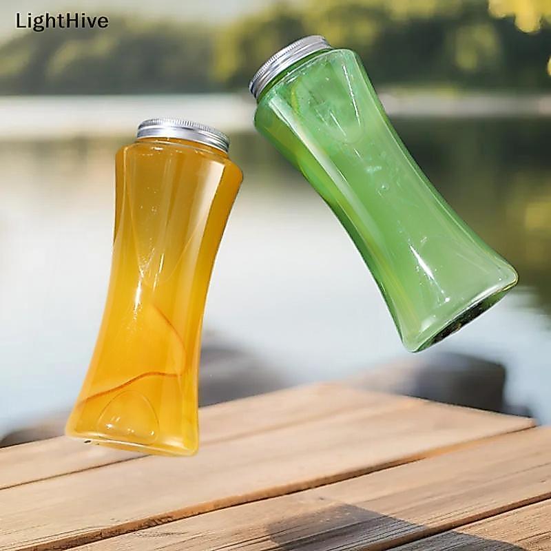 1ชิ้น แบบพกพา ชานม แก้วพลาสติกใส ถ้วยน้ํา ชากาแฟ พร้อมขวดคั้นน้ํา (ไทย)
