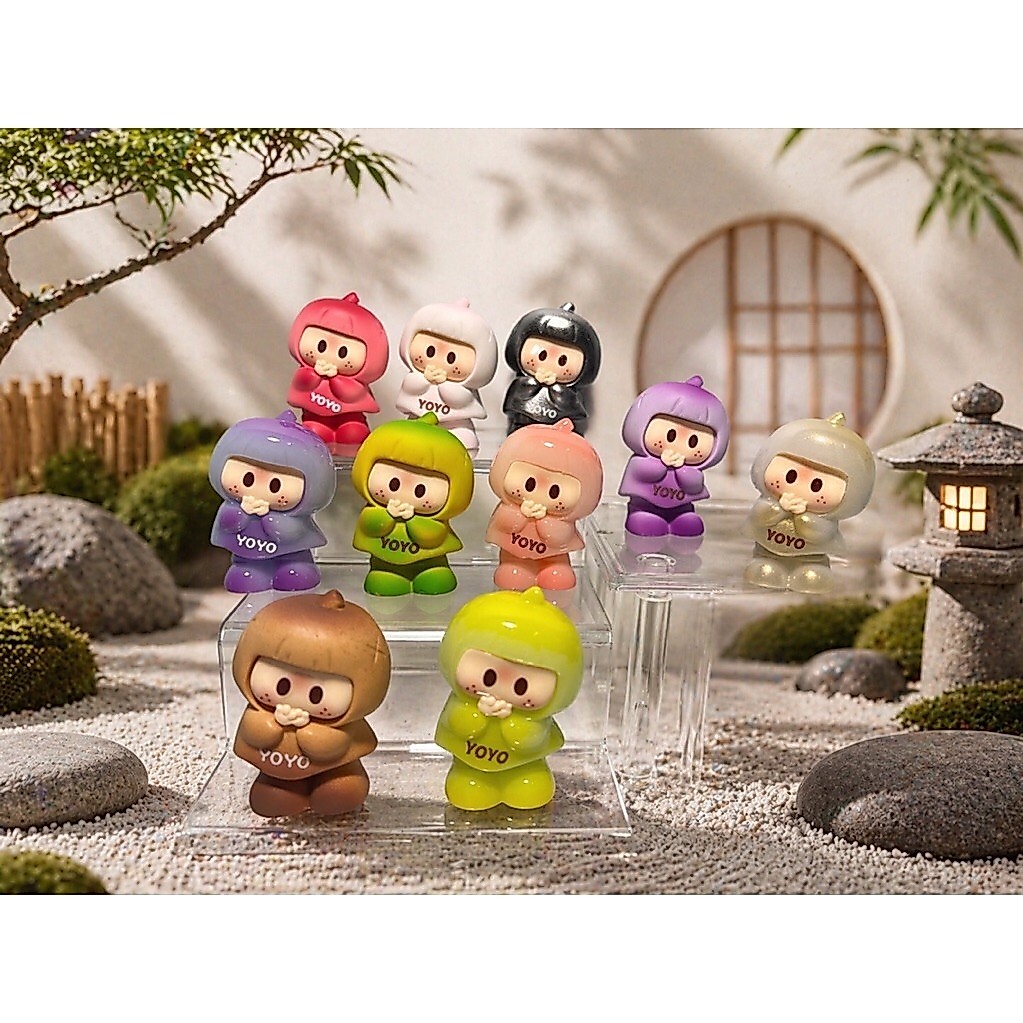 [10pcs]เรซิ่น ตั้งโชว์ น้องyoyoเป็นงานDIY ตกแต่งสวยงาม มี10สี ได้ครบชุด พร้อมส่งจากไทย