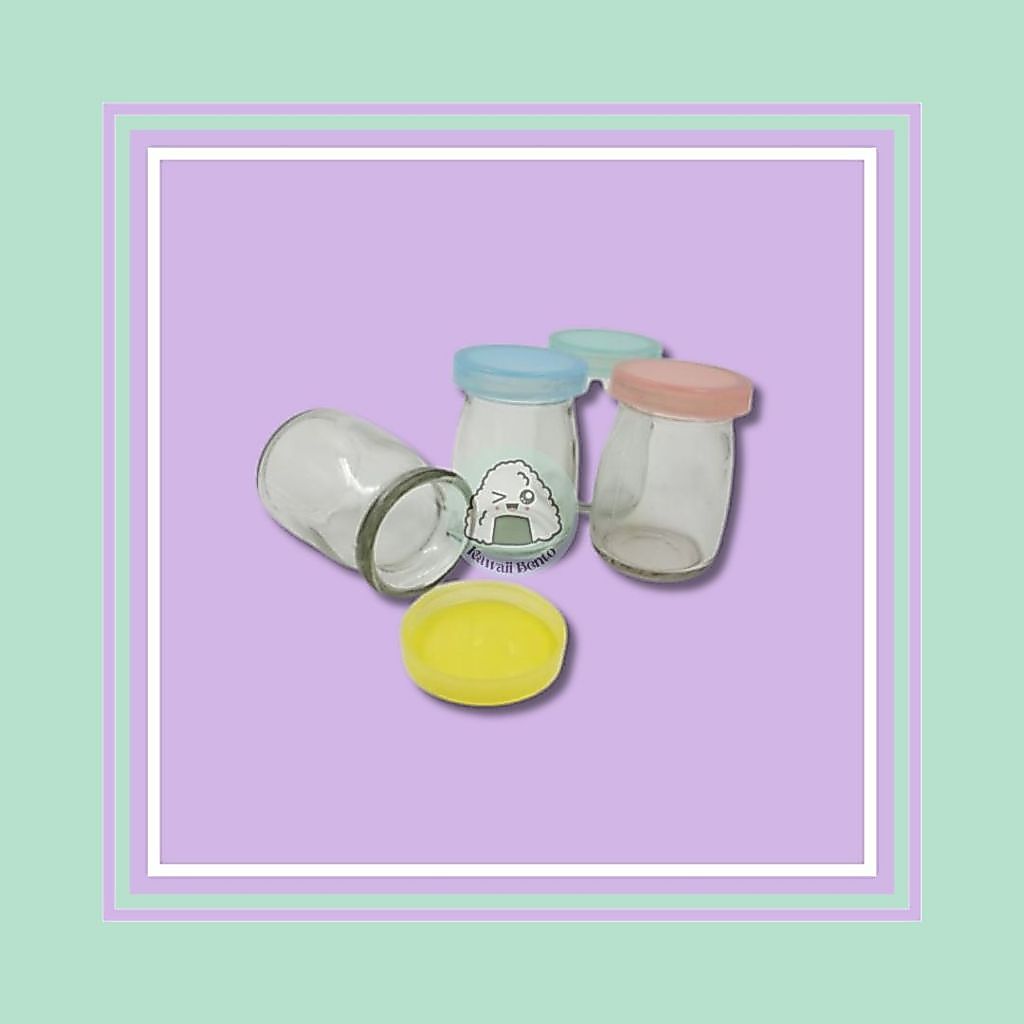 PUDDING CUP BOTTLE 100 ML แก้ว BOTTLE ภาชนะใส่เยลลี่ PUDDING