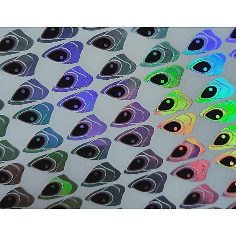 สติ๊กเกอร์ HOLOGRAM FISH SAVING