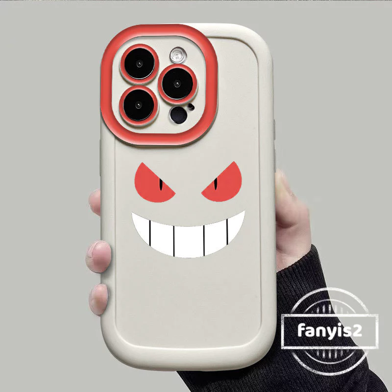 เคสลายการ์ตูนยิ้มสำหรับ Realme C25s C15 C11 C21Y C12 C53 C63 C55 C30 C35 C25Y C65 C67 C33 9i 8i 5 5i 5s C3 Narzo 50A 50i thumbnail 5