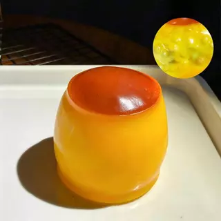 พุดดิ้งความเครียด Ball Squishy พุดดิ้งรูปอาหารบีบ Ball Fidget Sensory ของเล่นความเครียดบรรเทาสําหรับของขวัญเด็ก