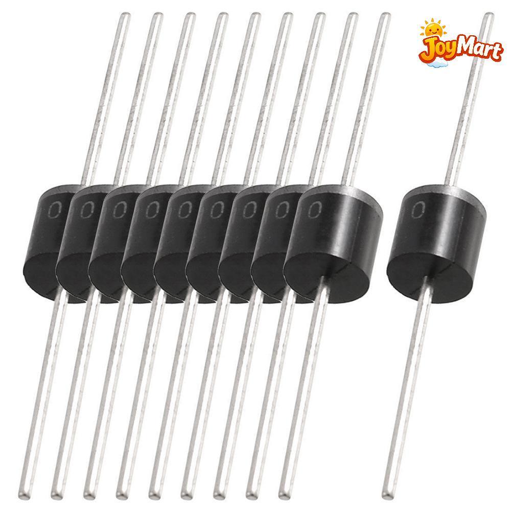20ชิ้น10A10 10Amp 1000V 10A 1KV R-6ไมค์สำหรับวัตถุประสงค์ทั่วไปแกนเรียงกระแสไดโอด COD
