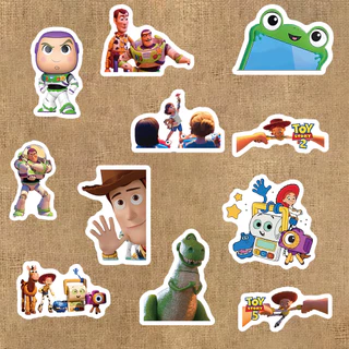 อินเทรนด์ Toy Story Themed สติกเกอร์ 102 ชิ้นสติ๊กเกอร์ตกแต่งสําหรับ DIY Craft & Journal