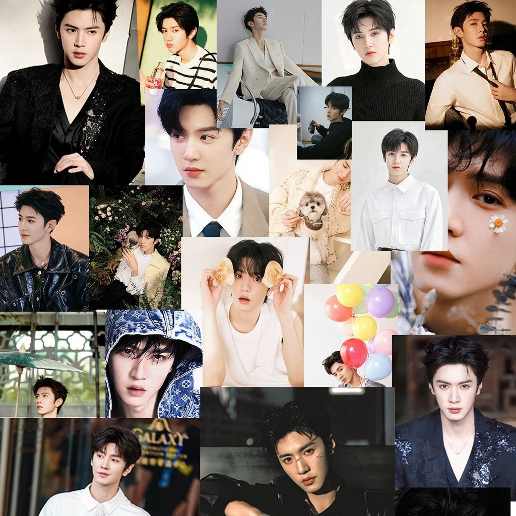 Chen Zheyuan A5 โปสเตอร์อุปกรณ์ต่อพ่วงสติ๊กเกอร์ติดผนัง Non-Repetitive นักเรียนห้องนอนตกแต่งห้องภาพวาด