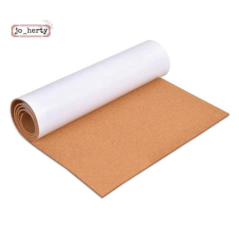 [Promote J]สําหรับ บ้าน โรงเรียน 20x16 นิ้วสําหรับ Wall Cork Board Roll Self-Adhesive 1/8 นิ้วหนา Co