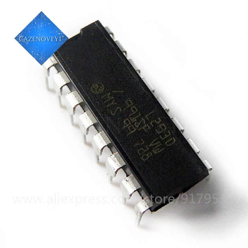 10 ชิ้น L293DNE L293D L293 293D DIP-16 ชิปใหม่และดั้งเดิม