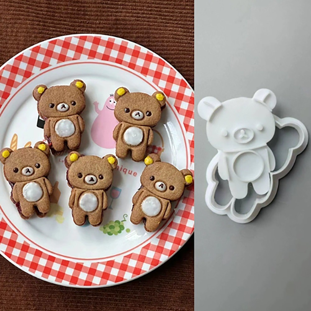 Maltese Puppy แม่พิมพ์คุกกี้แสตมป์น่ารักเครื่องตัดคุกกี้บิสกิตแม่พิมพ์ครัวเบเกอรี่ Pastry Bakeware DIY เครื่องมือ