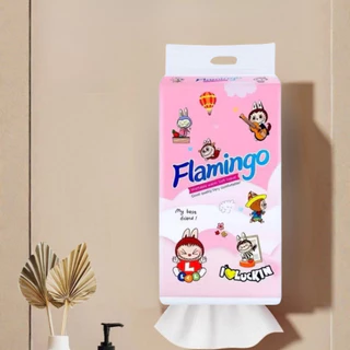 ZZ HOME01 กระดาษทิชชู่แบบดึงแขวนได้ 1ห่อ ความหนา 4ชั้น 320ดึง ทิชชู่​เช็ดหน้า ไม่เป็นขุย