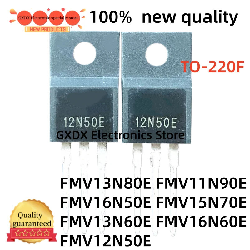 5PCS FMV11N90E 11N90E FMV13N80E 13N80E FMV15N70E 15N70E TO-220F FMV16N50E 16N50E FMV16N60E ทรานซิสเต