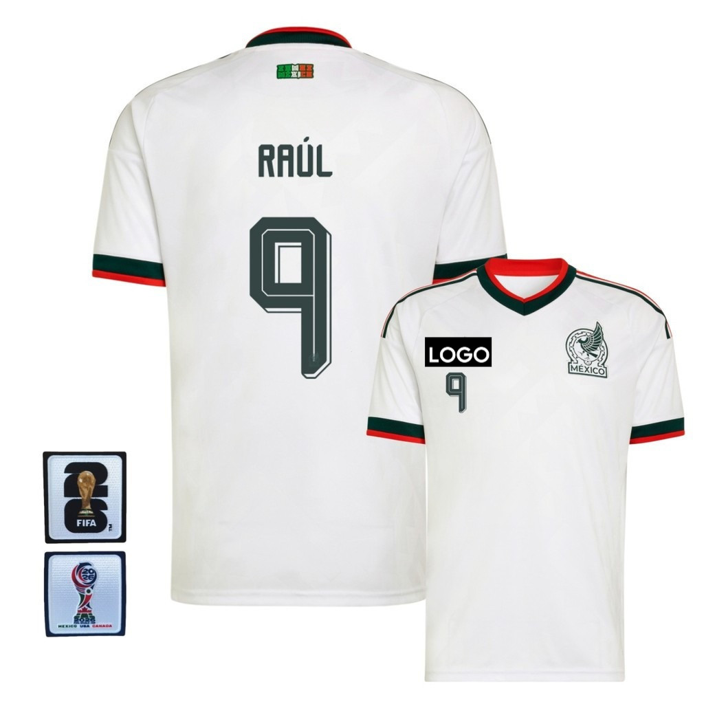 Fans Edition Mexico 2026/27 Mens Mexico Away Short Sleeves Football Jersey T-Shirt