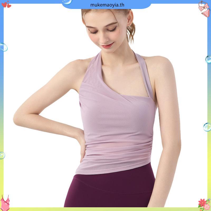 GOOD ENERGY CLUB - SWEET HALTER SPORT BRA[0367] สปอร์ตบราผู้หญิง ดีเทลคล้องคอ (11E-11H)