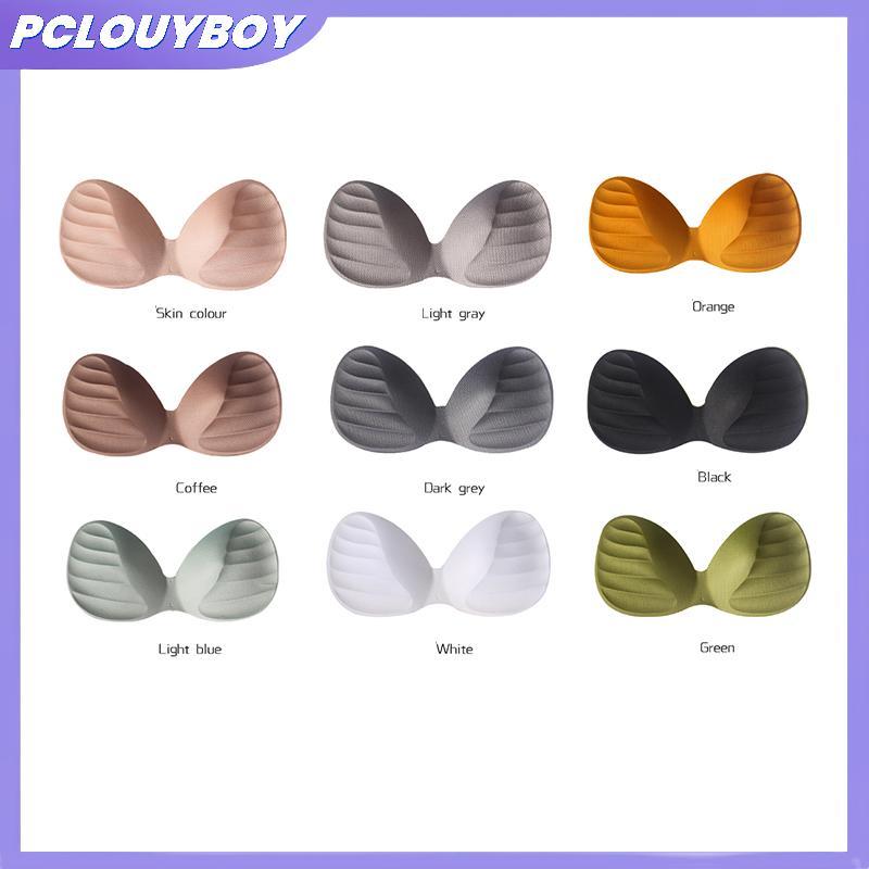 PCLUYBOY ผู้หญิงบิกินี่เบาะแทรกเต้านม Bra Enhancer Push Up หน้าอกที่มองไม่เห็น Pad PCLUYBOY