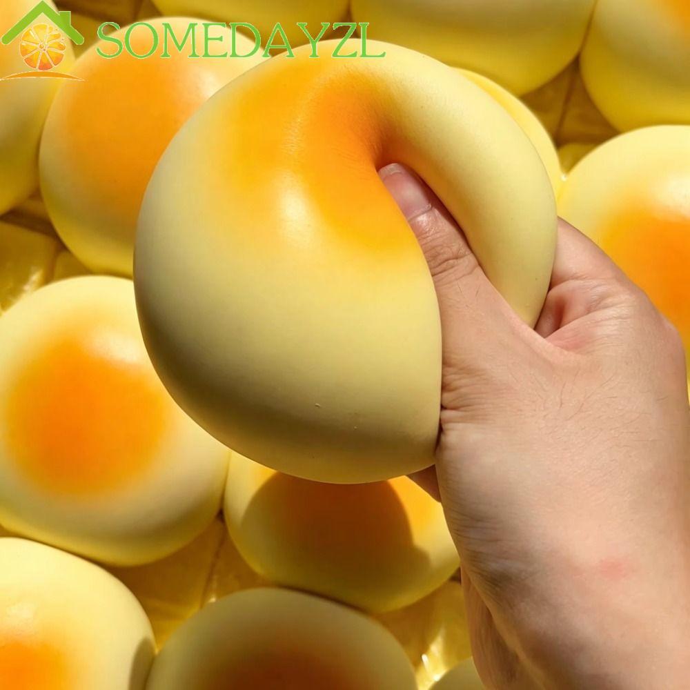 SOMEDAYZL ขนมปังนมบีบของเล่น, ช้า Rising Soft Calming ขนมปังฮาวาย Squishy, ของขวัญเด็กมือผ่อนคลาย Sticky จําลองช้า Rebound ของเล่นเด็กผู้ใหญ่