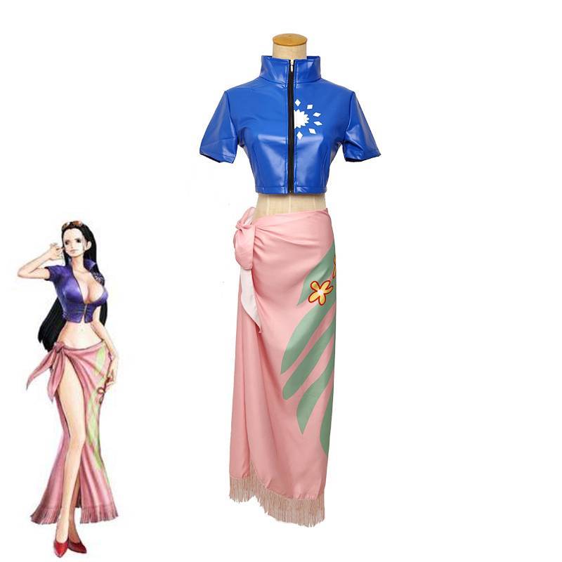 One Piece Nico Robin Cosplay Costume Skirt Suit Ok9R