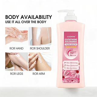 YTL โลชั่น กลิ่นหอมติดผิว Perfume Lotion Sunscreen SPF50 PA+++ ปริมาณ 400 มล.