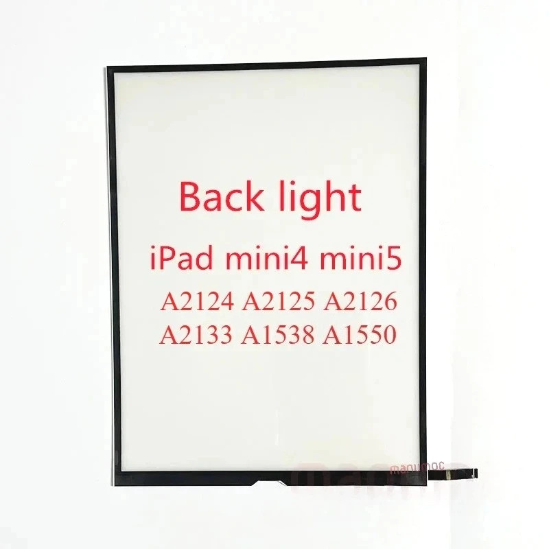 BacklightจอแสดงผลLCDด้านหลังฟิล์มสําหรับiPad Mini 4 Mini 5 A1538 A1550 A2124 A2125 A2126 A2133
