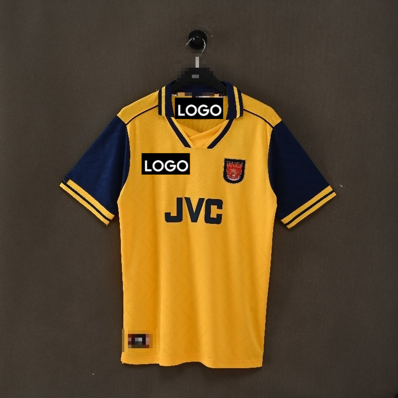 Retro 96-97 Arsenal away เสื้อฟุตบอลแขนสั้น