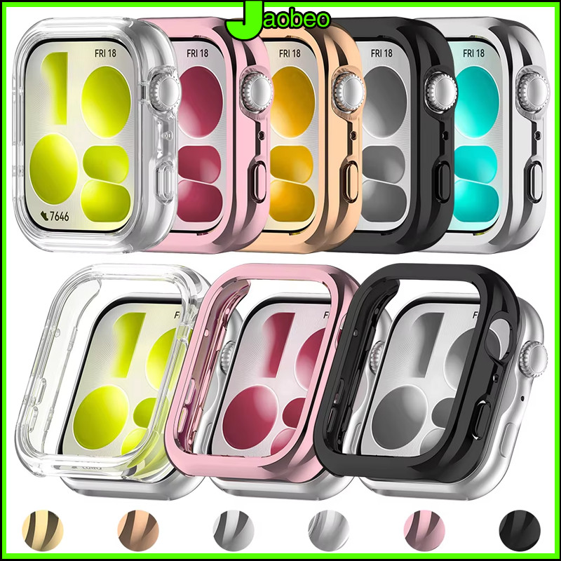 เคสกรณีป้องกันแข็ง for HUAWEI Watch Fit 5 4 เคส สมาร์ทว็อช ปกป้องหน้าจอโดยไม่มีฟิล์ม for HUAWEI Watch Fit 5 4 Pro