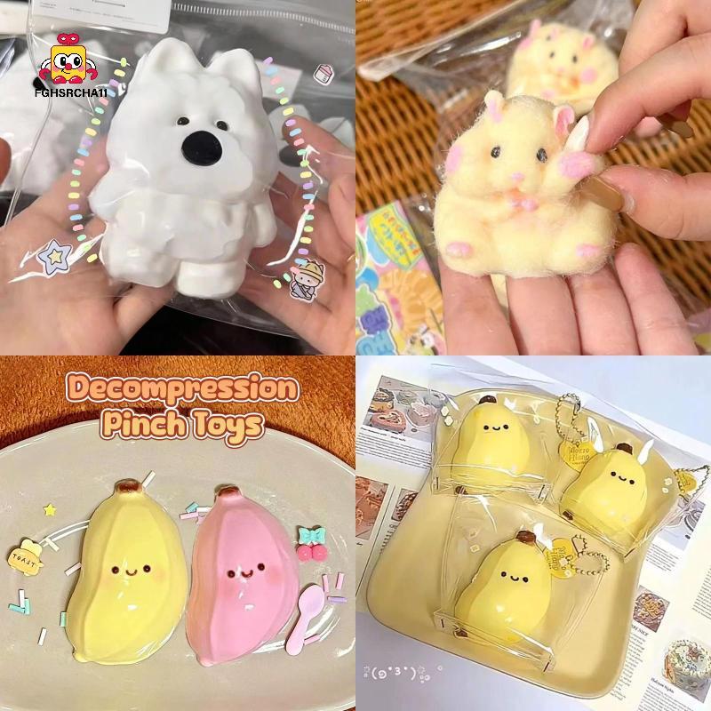 FG แมวน่ารัก Paw Squishy Fidget ของเล่นนุ่มความเครียดบรรเทาช้า Rebound ซิลิโคน Pinch Dpression ของเล่น Perfect คริสต์มาสของขวัญเด็ก HS