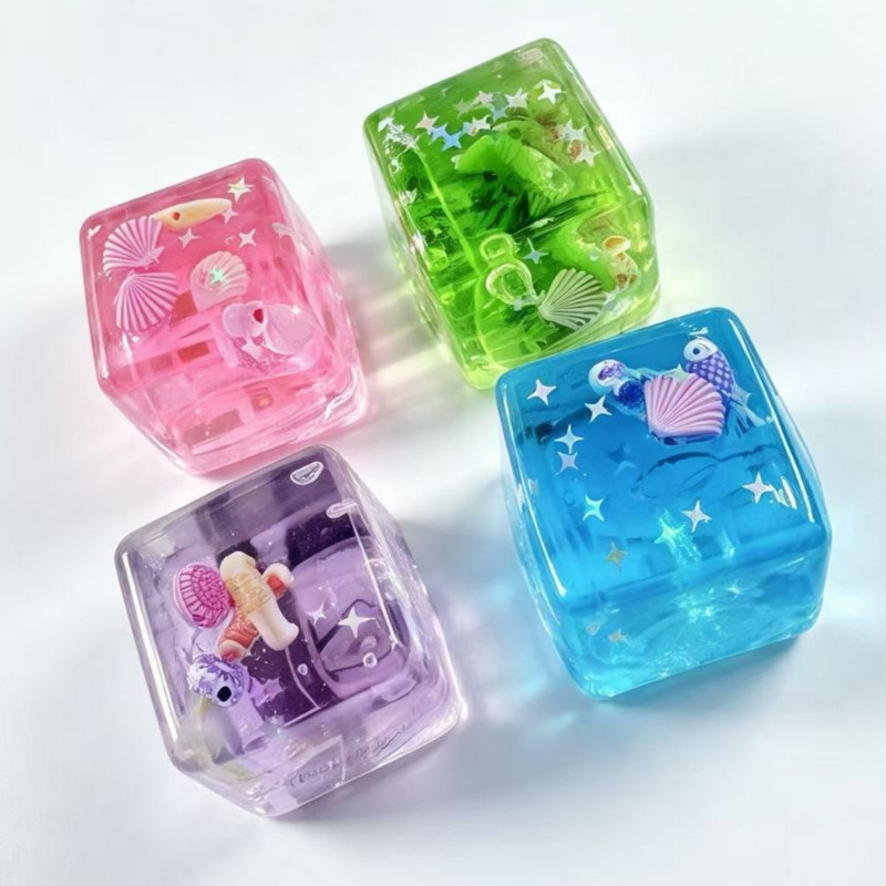 1 ชิ้นน่ารัก 3D Squishy ของเล่น Anti Stress Mini Desktop เครื่องประดับสําหรับเด็กผู้ใหญ่ผ่อนคลาย [XINBESTE]