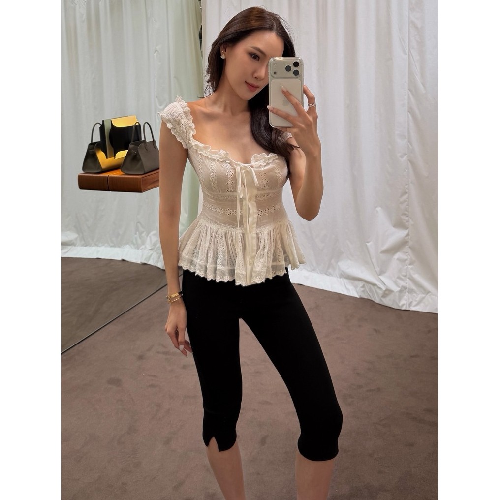 MACHMACHTHELABEL - Luxe Capri Pants กางเกงคาปรี (พร้อมส่ง)
