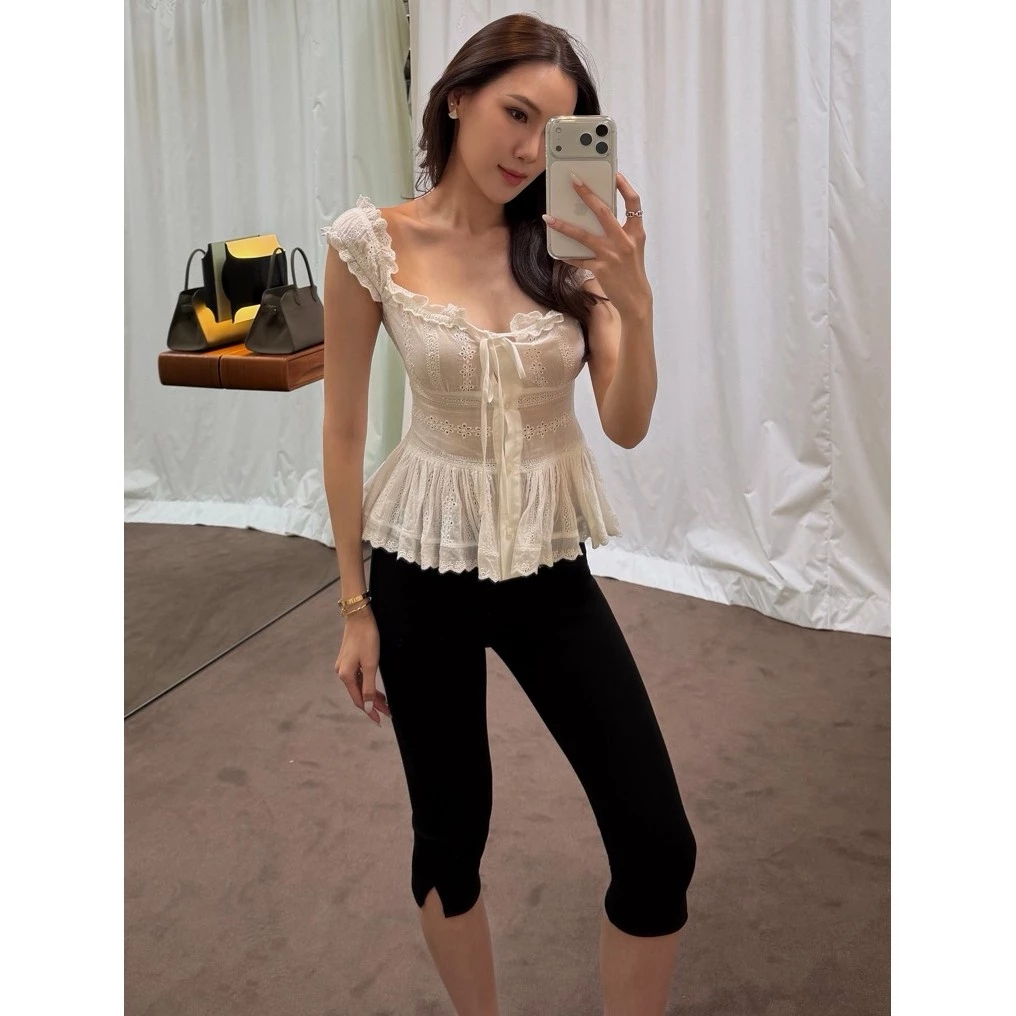 MACHMACHTHELABEL - Luxe Capri Pants กางเกงคาปรี (พร้อมส่ง)