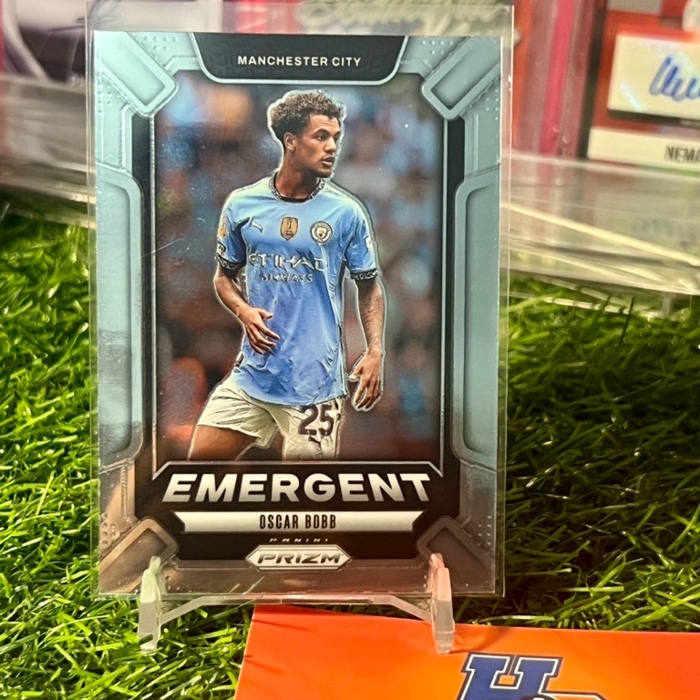Oscar Bobb Ergent Panini Prizm EPL 2024/25 การ์ดฟุตบอล