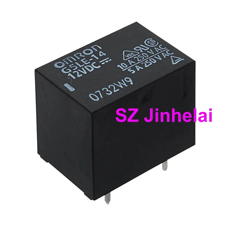 10pcs G5LE-14 24VDC 12VDC 5VDC รีเลย์แท้ DC24V DC12V DC5V