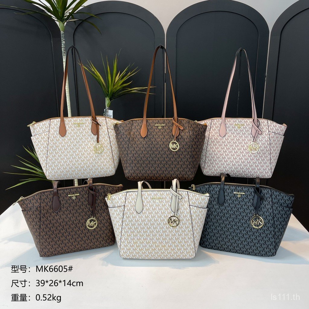 MK bag/MK handbag Tote bag Female bag Travel bag Lady bag Dinner bag Light Retro Light ราคาถูก OVWA