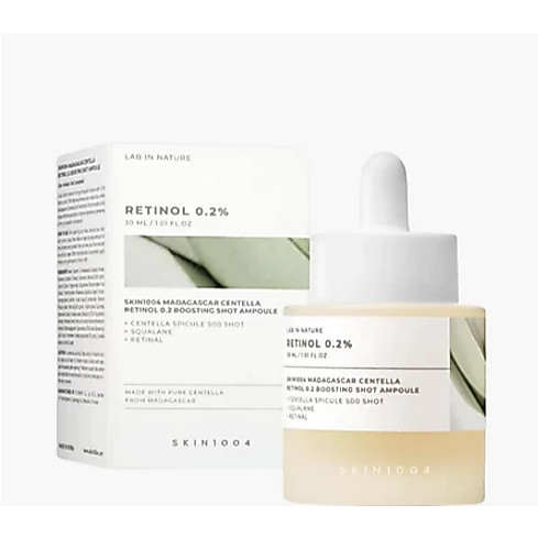 SKIN1004 Madagascar Centella Retinol 0.2% Boosting Shot Ampoule 30ml