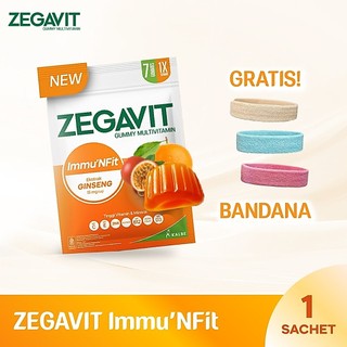 Zegavit Gummy Multivitamin - IMMU'Nfit Free Head Band (VARIAN RANDOM)