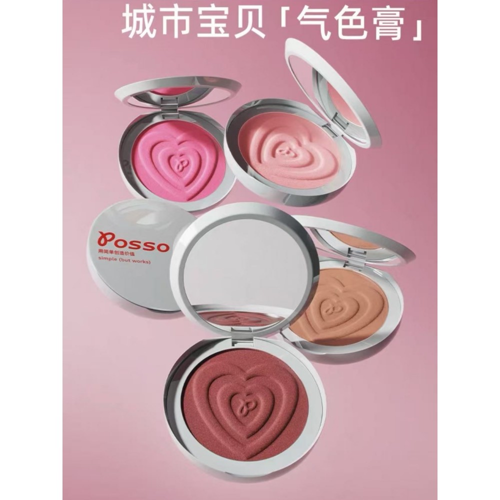 POSSO POSO/City Baby Color Cream Blush Cream Matte Shrink Color Expansion Color Atmosphere Official 