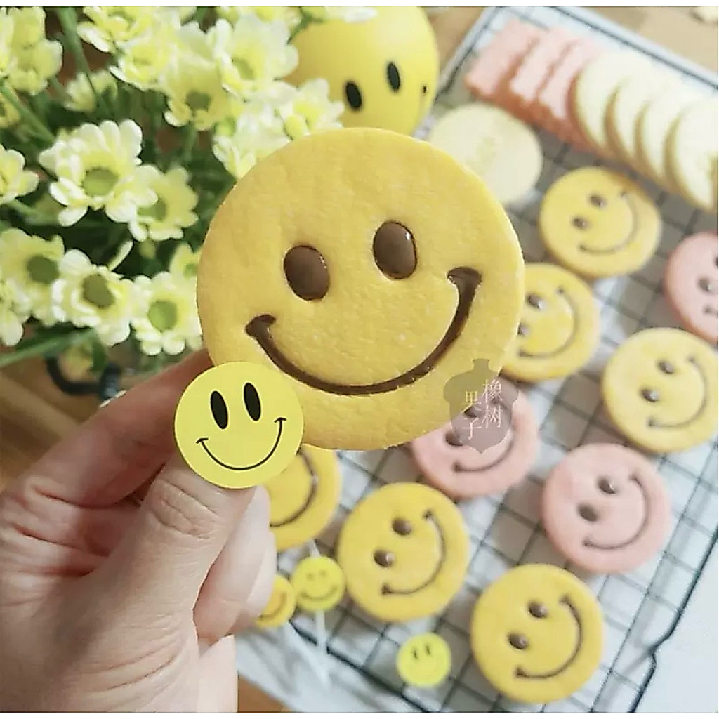 แม่พิมพ์กดคุกกี้ ลายหน้ายิ้ม smile face