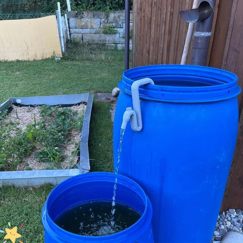 IRTJIFSSX ท่อล้น, ติดตั้งง่าย PP Rainwater Transfer ท่อ, ระบบระบายน้ํา Siphon กลไก Self-priming Design Self-priming Siphon ท่อระบายน้ํา
