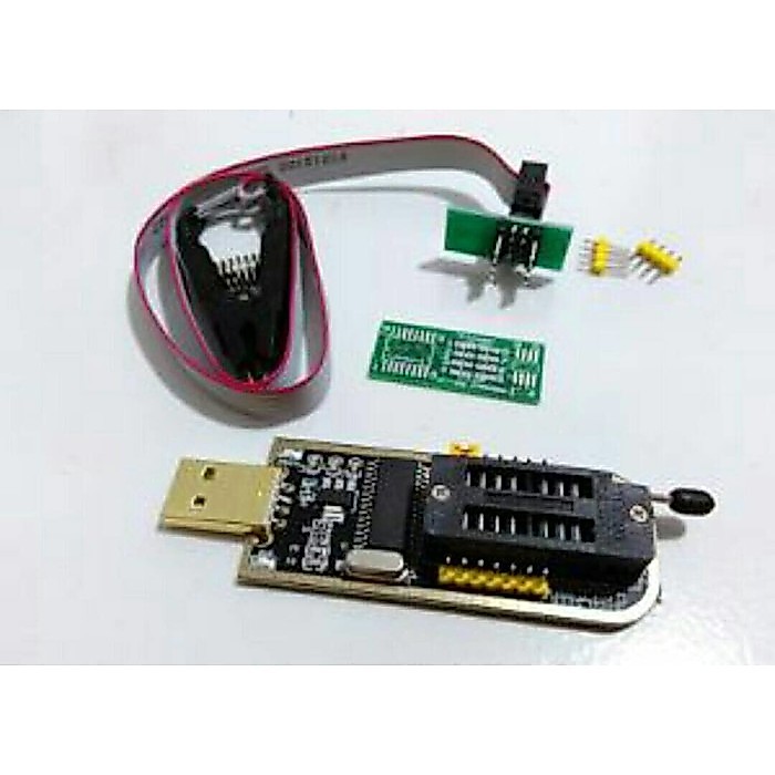 CH341A 24 25 series EEPROM Flash BIOS USB Programmer พร้อมคลิปทดสอบ Sote8 Soic8