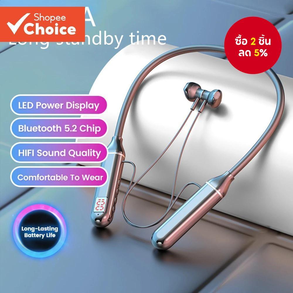 K58pro หูฟัง TWS หูฟังไร้สายบลูทูธแบบแม่เหล็กหูฟังแบบสปอร์ต ENC กันน้ํานาน Stable HD โทรสําหรับเล่นเกมชุดหูฟังสมาร์ทโฟน
