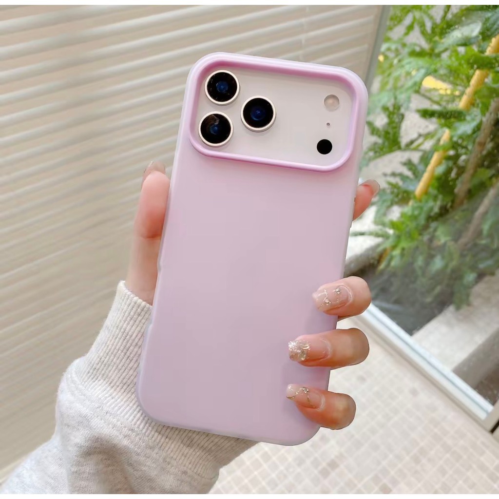 Jelly 2-in-1 Dual Case For Honor 600 Pro 600Pro Play10 X5C Plus X5CPlus เคสซิริโคน สีพื้นพาสเทล 057