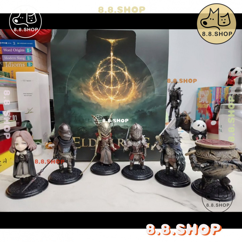 Elden FireLink Series Mystery Box ฟิกเกอร์ของแท้ FireLink Old Man Ring รุ่นแรก