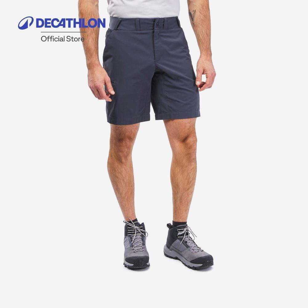 Decathlon Men’S Hiking Shorts กางเกงผู้ชายขาสั้นสำหรับเดินป่า รุ่น Mh100 - Blue