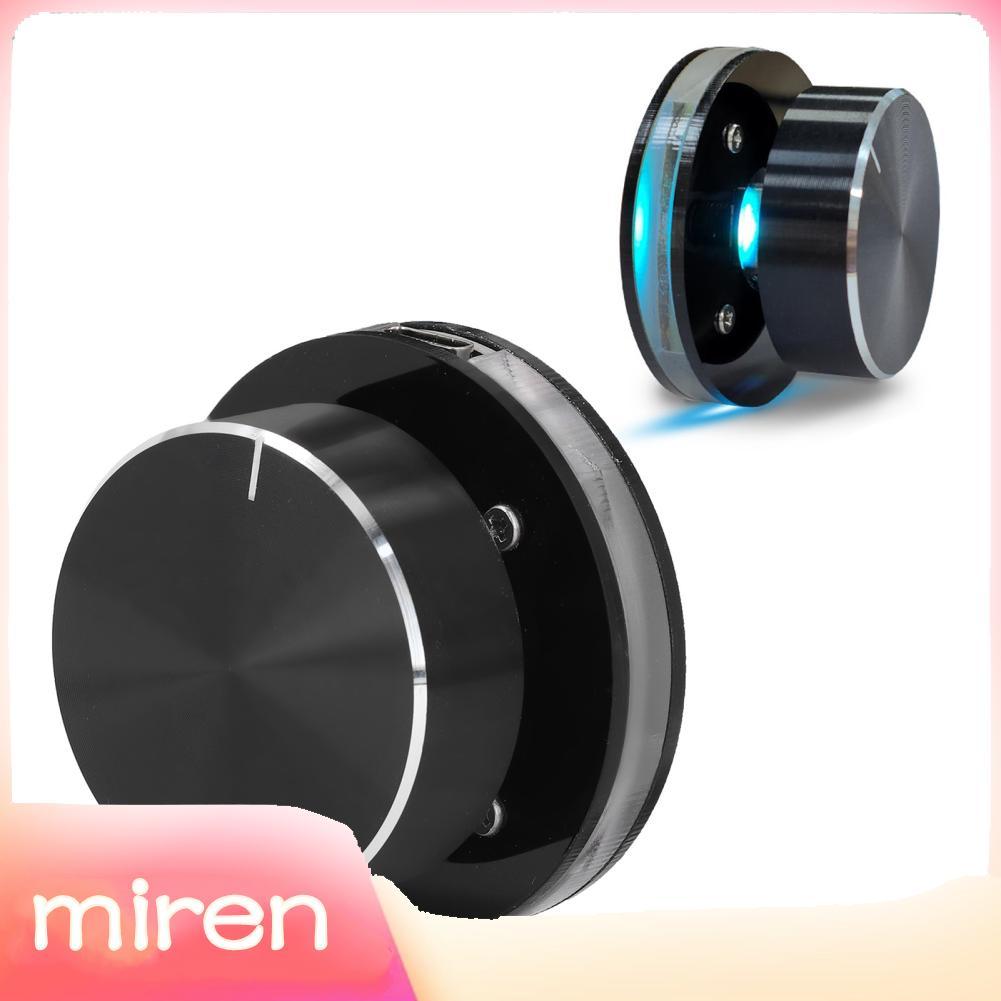 miren-th ปุ่มควบคุมระดับเสียง USB ตัวควบคุมมัลติมีเดีย C การปรับสื่อภายนอกด้วยไฟ RGB