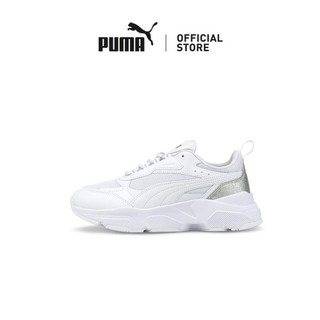 PUMA Cassia Distressed Women Sneakers (White)