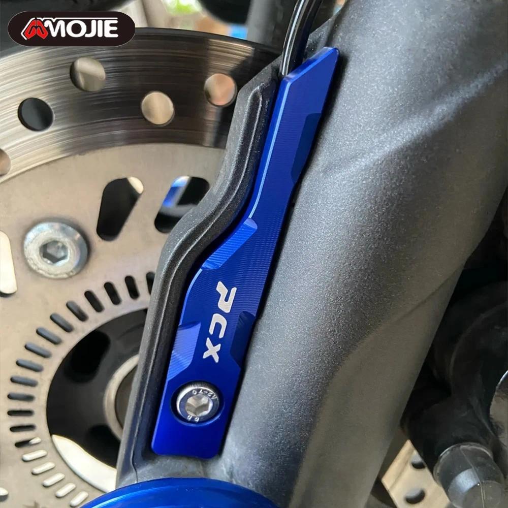MM ฝาครอบป้องกันเซ็นเซอร์ ABS ด้านหน้ารถมอเตอร์ไซค์ PCX สำหรับ Honda PCX160 PCX150 PCX125 ปี 2010-20
