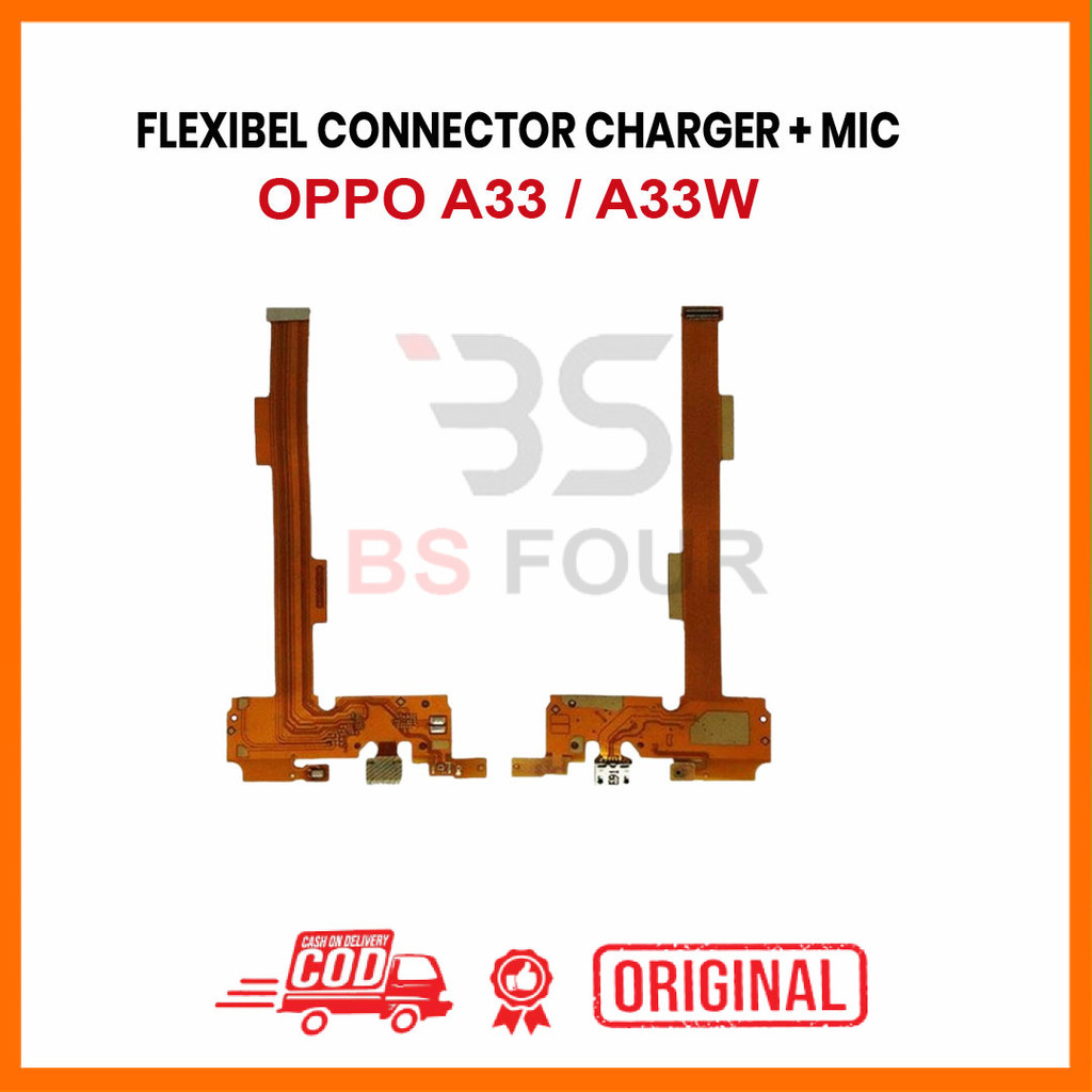 FLEXIBLE CONNECTOR CHARGER + MIC OPPO A33 / A33W ORIGINAL