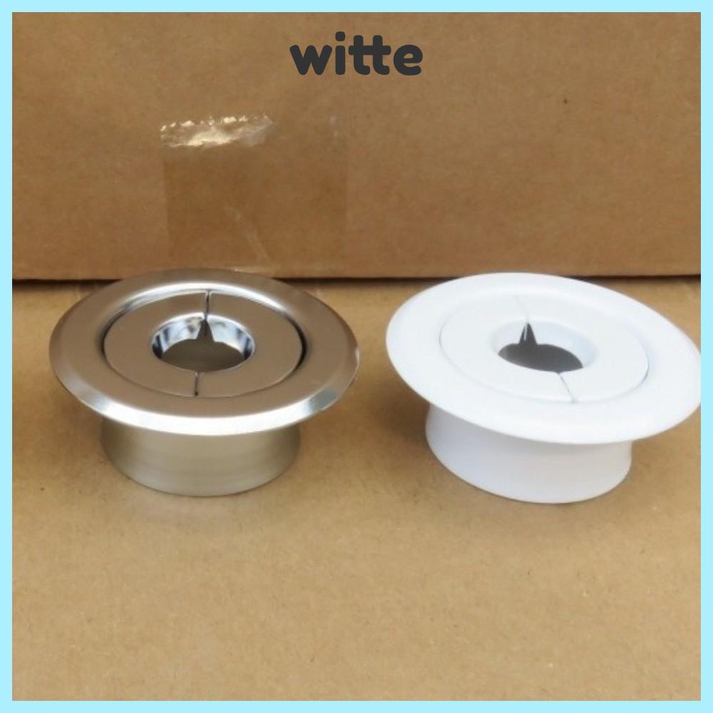 WITTE ตัวป้องกันหัวสปริงเกลอร์ดับเพลิง, ฝาครอบสปริงเกลอร์ดับเพลิงโลหะแบบปรับได้, ทนทานความงาม Fire Safety Fire Sprinkler Escucheon ผนังด้านข้าง