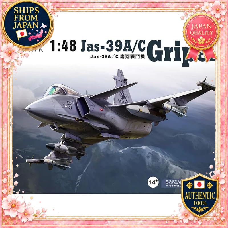 Kitty Hawk 1/48 Saab JAS39A/C Gripen Plastic Model KH80117