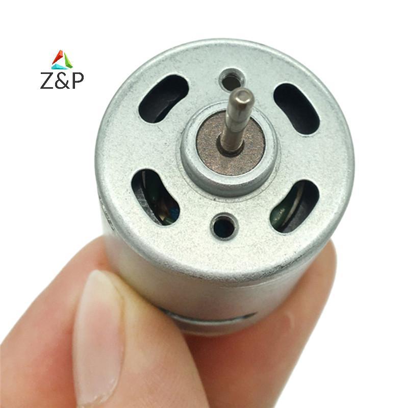 Z&P 12V DC 6000RPM แรงบิดแม่เหล็กมินิมอเตอร์ไมโครไฟฟ้าสําหรับรถยนต์ของเล่น DIY COD