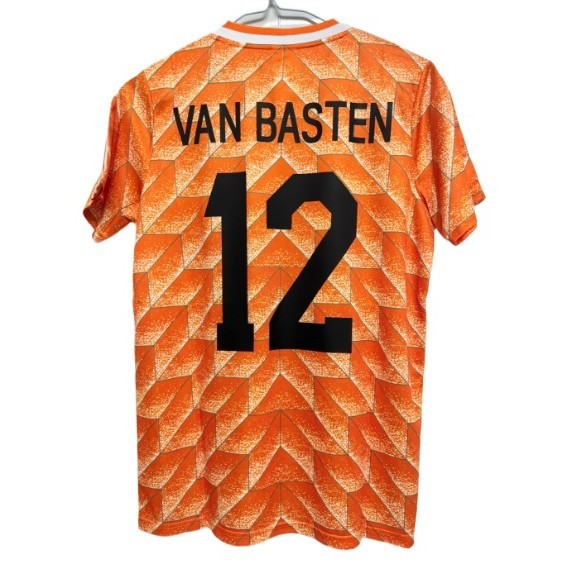 1988 เสื้อฟุตบอลย้อนยุคเนเธอร์แลนด์ – Gullit & Van Basten – เสื้อฟุตบอลวินเทจ S-XXL คุณภาพสูง